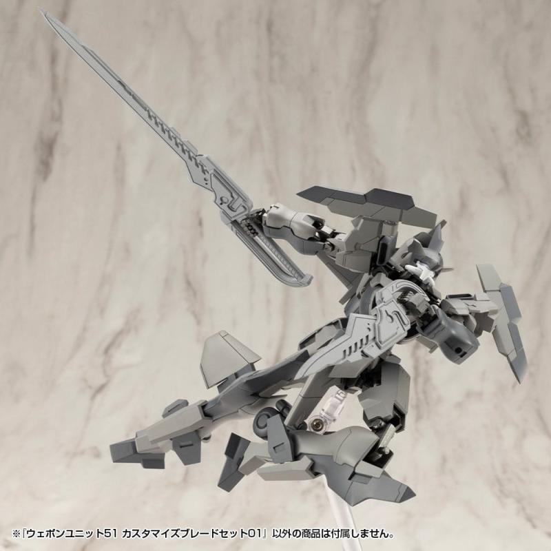 Kotobukiya M.S.G. Model Kit Accessory Set Weapon Unit 51 Customize Blade Set 01