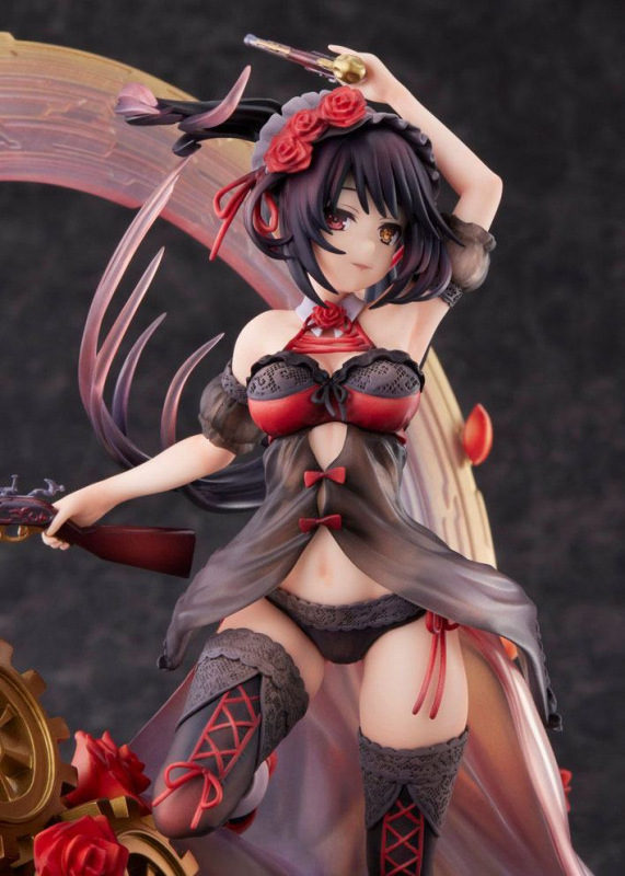 Date A Live IV PVC Statue 1/7 Kurumi Tokisaki Lingerie Swimwear Ver. 27 cm 8