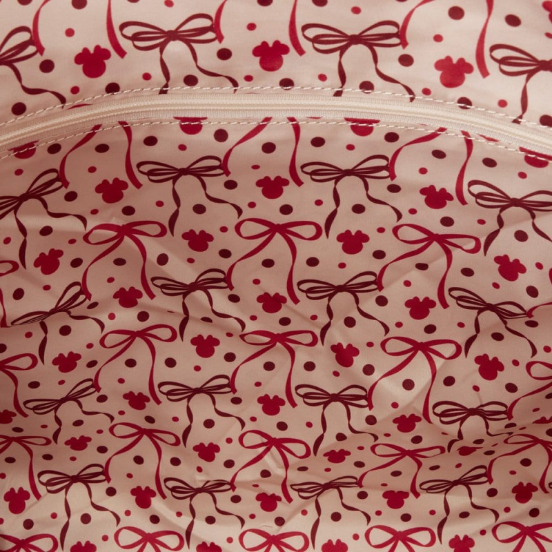 Disney by Loungefly Canvas Tote Bag Minnie Mouse Rock the Dots 3