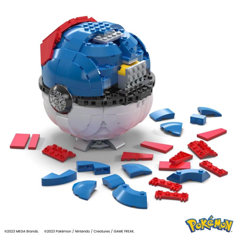 Pokémon Mega Construx Construction Set Jumbo Great Ball 13 cm