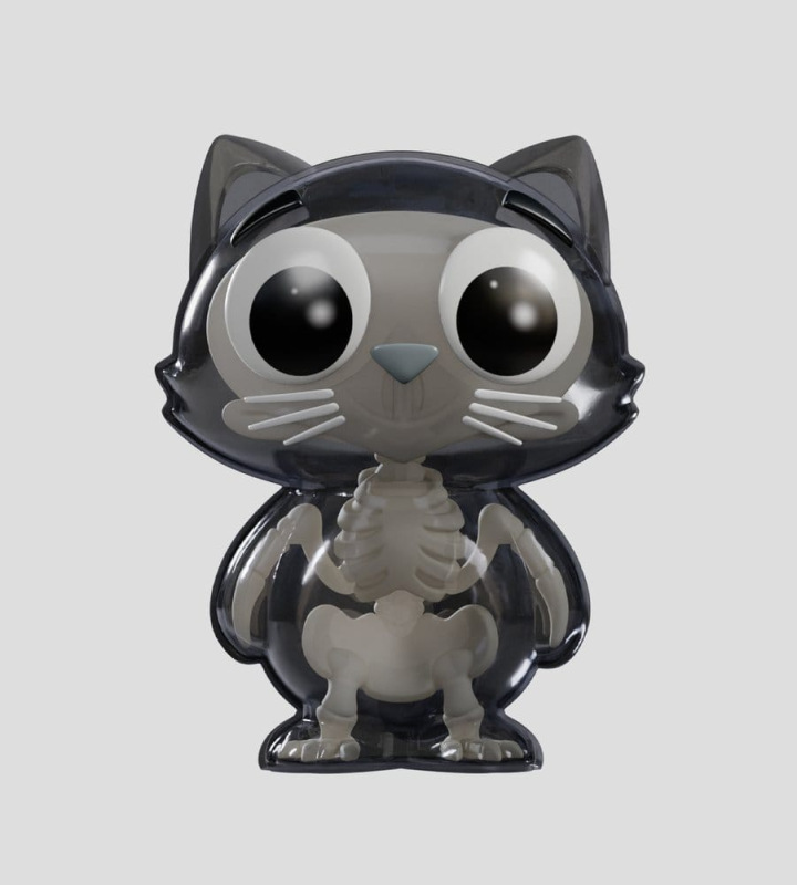 Catscans Mini Figures S2 Bare Bones 6 cm Blind Box Display (6) 5