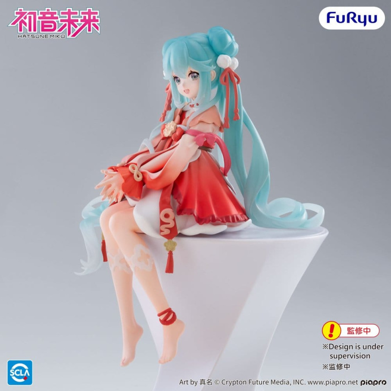 Hatsune Miku Noodle Stopper PVC Statue 2026 Chinese New Year Ver. 14 cm 2