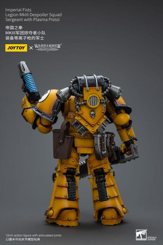 Warhammer The Horus Heresy Action Figure 1/18 Imperial Fists Legion MkIII Despoiler Squad Sergeant w