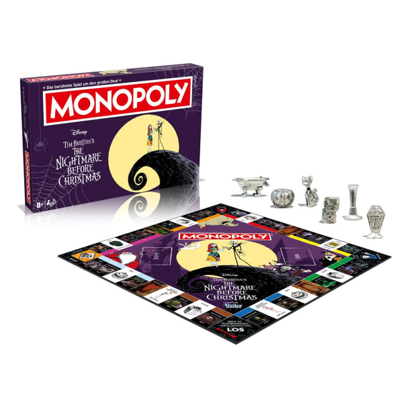 Monopoly Board Game Nightmare Before Christmas *German Version* 4