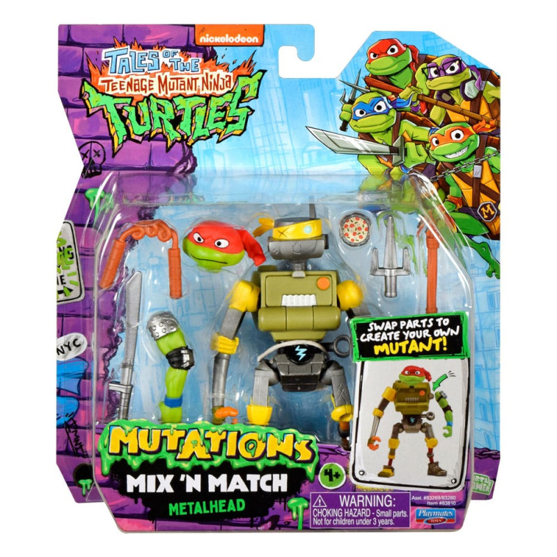 Tales of the Teenage Mutant Ninja Turtles Mix 'n Match Action Figure Metalhead 12 cm 1
