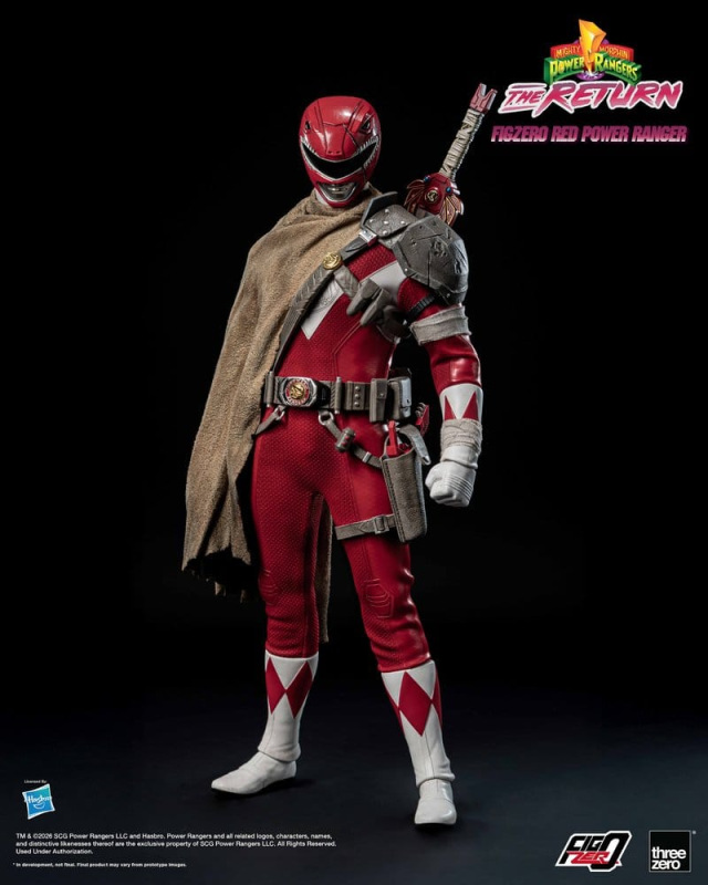 Mighty Morphin Power Rangers: The Return FigZero Action Figure 1/6 Red Power Ranger 31 cm 2