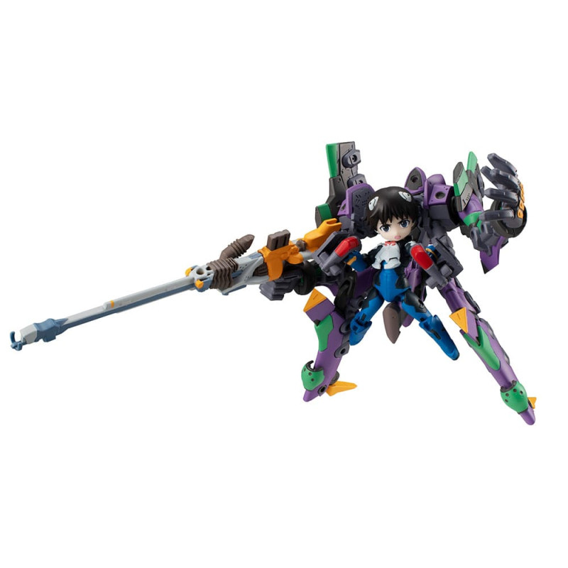 Evangelion Desktop Army Figure Shinji Ikari & Evangelion No. 1 New Theatrical Edition 15 cm 1