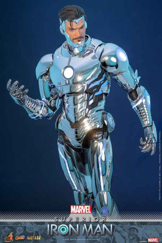 Marvel Comic Diecast Masterpiece Action Figure 1/6 Superior Iron Man 32 cm 11