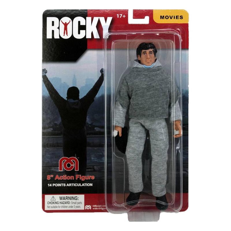 Rocky Action Figure New Rocky Balboa in Sweatsuit 20 cm