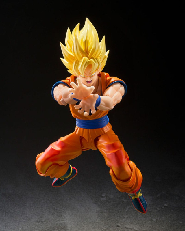 Dragon Ball Z S.H.Figuarts Action Figure Super Saiyan Son Goku The Games Begin Ver. 15 cm 5
