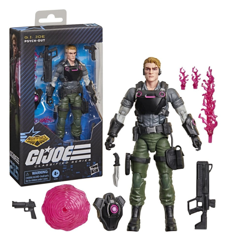 G.I. Joe Classified Series Action Figure Night Force: Psych-Out 15 cm 2