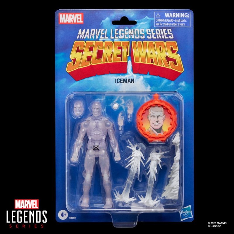 Secret Wars Marvel Legends Retro Action Figure Iceman 15 cm 1