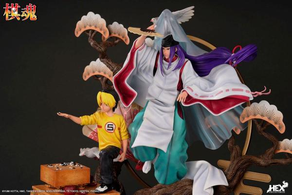 Hikaru no Go Statue 1/6 Shindou Hikaru & Fujiwara no Sai: The Divine Move 52 cm