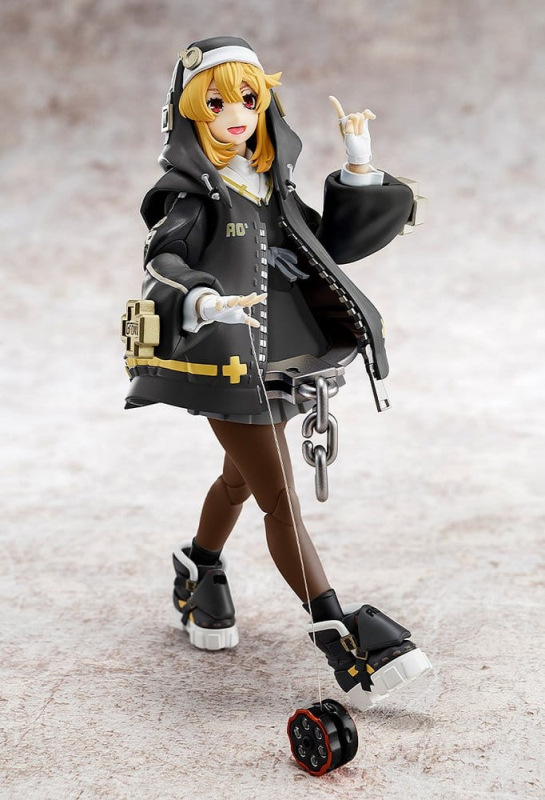 Guilty Gear Strive Plastic Model Kit Bridget Articulated Black Color Ver. 14 cm 4