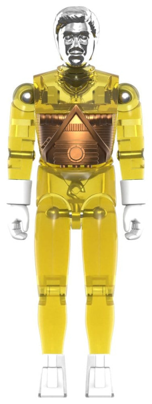 Micronauts ReAction+ Action Figure Wave 03 Time Traveler (Translucent Yellow) 10 cm