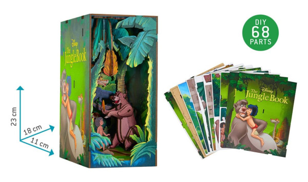 Disney Tiny Adventures Book Nook Mini Diorama The Jungle Book 23 cm 4