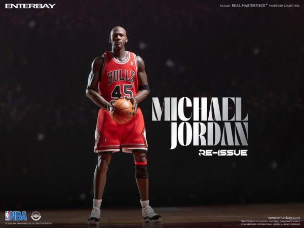 NBA Collection Real Masterpiece Actionfigur 1/6 Michael Jordan I'm Back Edition Limited 30 cm 7