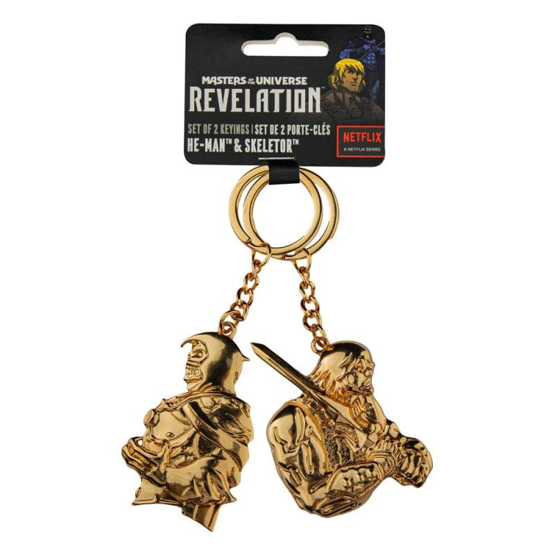 Masters of the Universe - Revelation: Keychain 2-Pack He Man & Skeletor