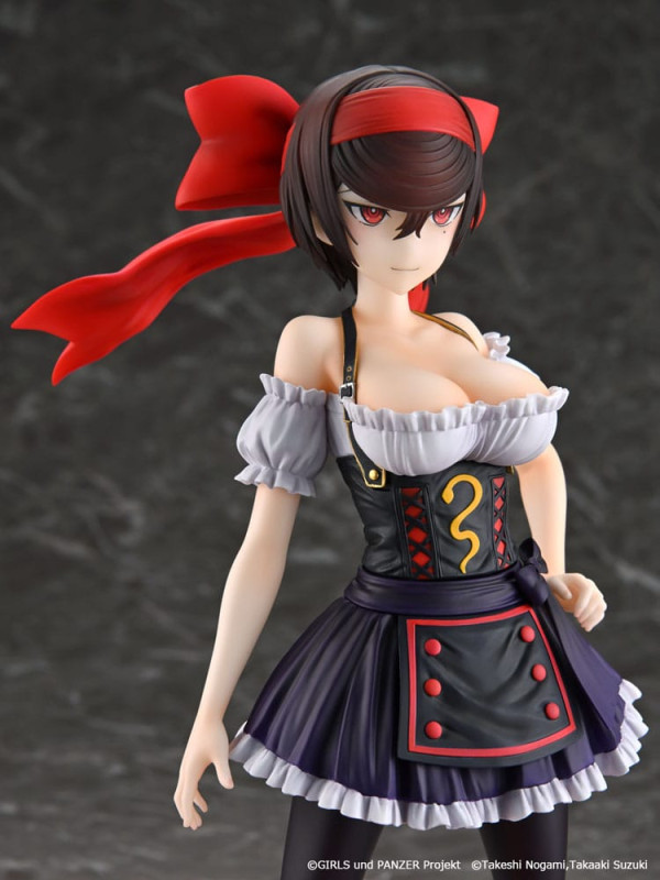 Girls und Panzer Statue 1/6 Tsuruki Shizuka Dirndl Ver. 23 cm 6