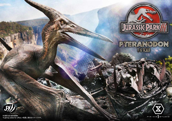 Jurassic Park III Legacy Museum Collection Statue 1/6 Pteranodon Bonus Version 68 cm 1