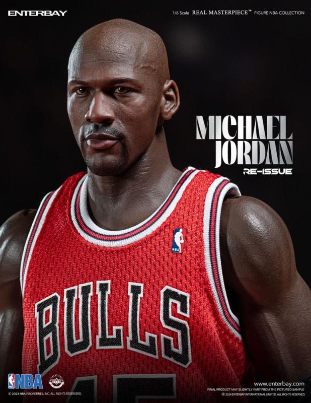 NBA Collection Real Masterpiece Actionfigur 1/6 Michael Jordan I'm Back Edition Limited 30 cm 4