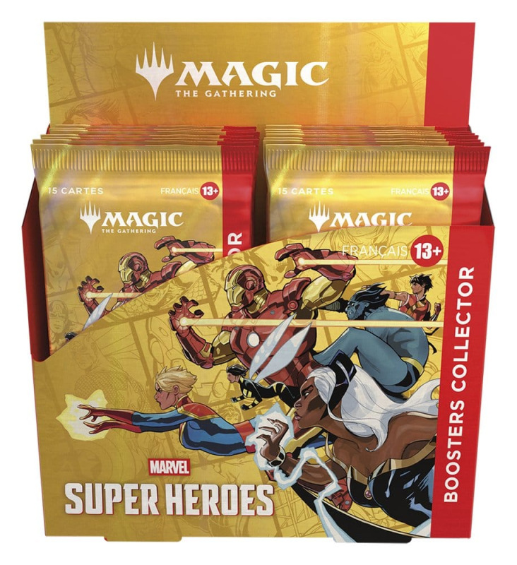 Magic the Gathering Marvel Super Heroes Collector Booster Display (12) french 8