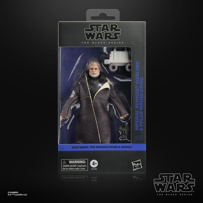 Star Wars: The Mandalorian & Grogu Black Series Action Figure Imperial Remnant Warlord & Polar Mouse 1