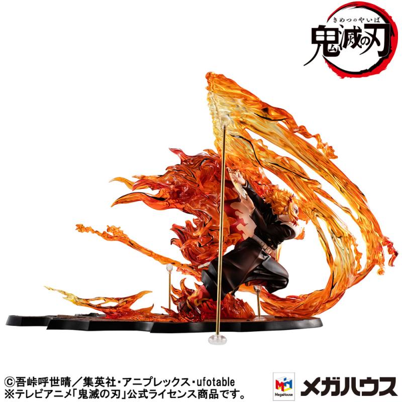 Demon slayer: Kimetsu no Yaiba Kyojuro Precious G.E.M. Series 1/8 PVC Statue Rengoku Flame Breathing