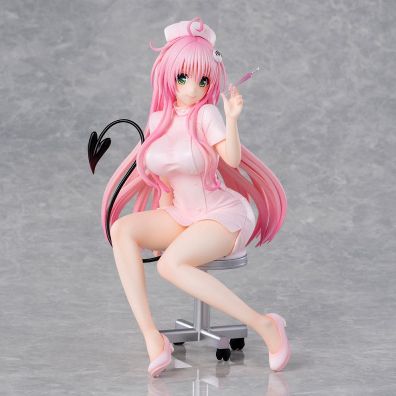 To Love-Ru Darkness Statue PVC Lara Satalin Deviluke Nurse Cos 26 cm 7