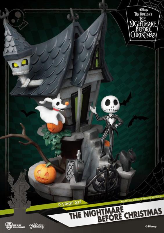 Nightmare before Christmas D-Stage PVC Diorama Jack's Haunted House 15 cm 4