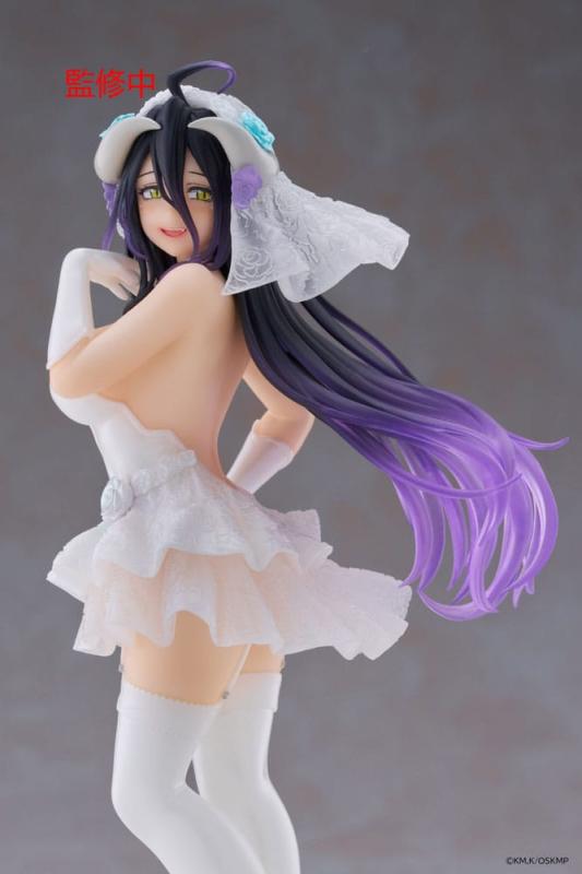 Overlord Coreful PVC Statue Albedo Wedding Ver. 18 cm 8