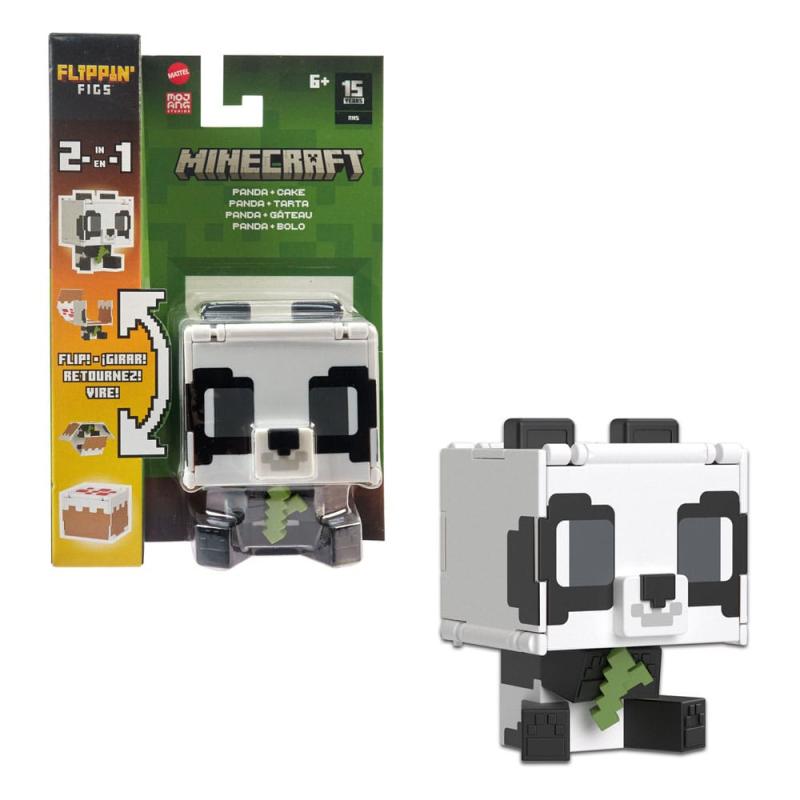 Minecraft Flippin Action Figure Panda & Cake