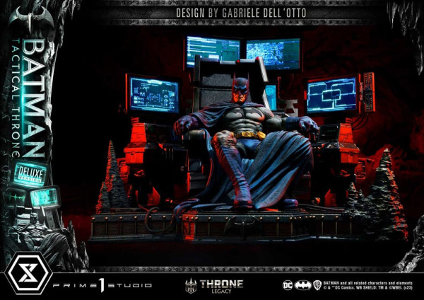DC Comics Throne Legacy Collection Statue 1/3 Batman Tactical Throne Deluxe Bonus Version 57 cm 5