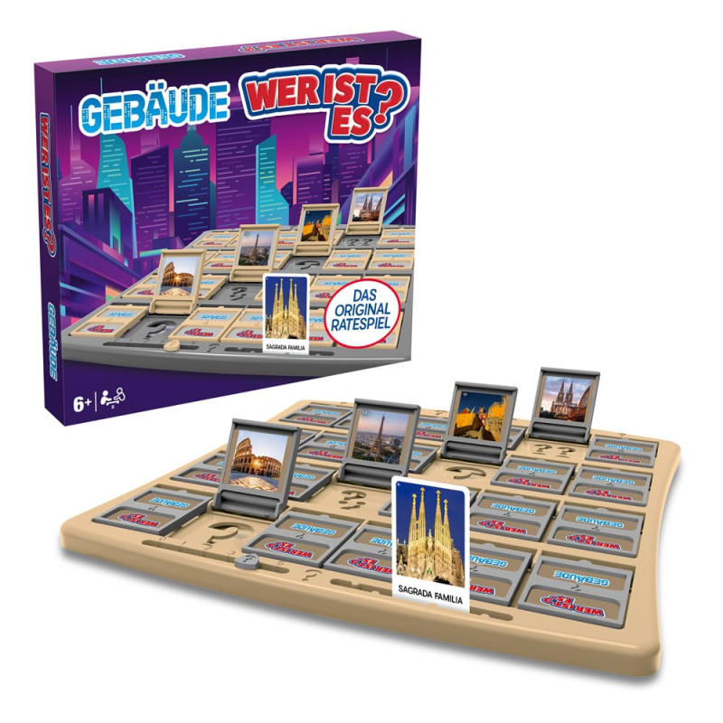 Board Game Guess Who Berühmte Gebäude *German Version* 5