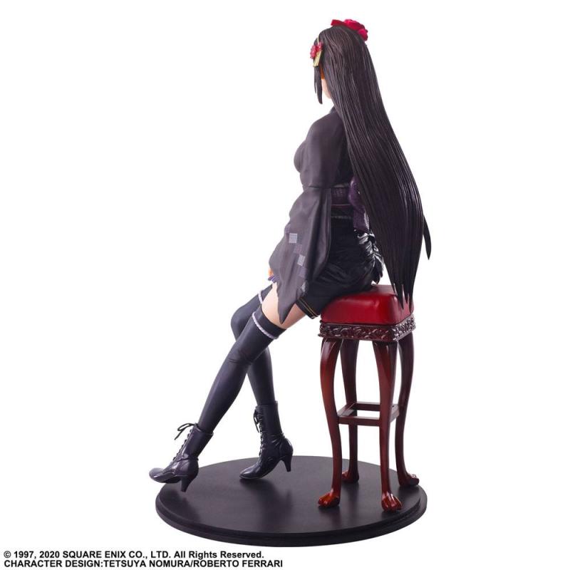 Final Fantasy VII Remake Static Arts Gallery Statue Tifa Lockhart Exotic Dress Ver. 23 cm 6