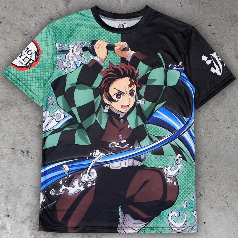 Demon Slayer: Kimetsu no Yaiba T-Shirt Tanjiro Kamado Size L