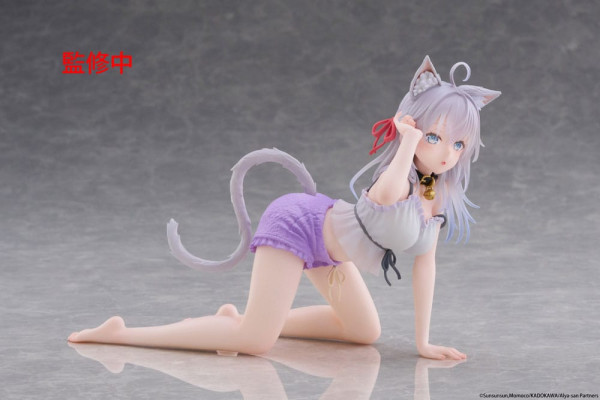 Alya Sometimes Hides Her Feelings in Russian PVC Statue Desktop Cute Figure Alya Cat Ear Roomwear Ve 8