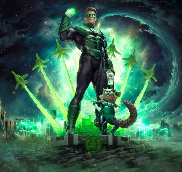 DC Comics Art Scale Deluxe Statue 1/10 Green Lantern Unleashed 24 cm 14