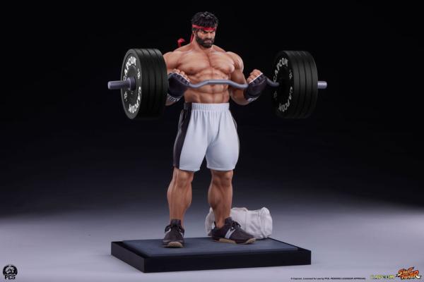 Street Fighter Premier Series Statue 1/4 Ryu Battle Edition: Powerlifting 53 cm