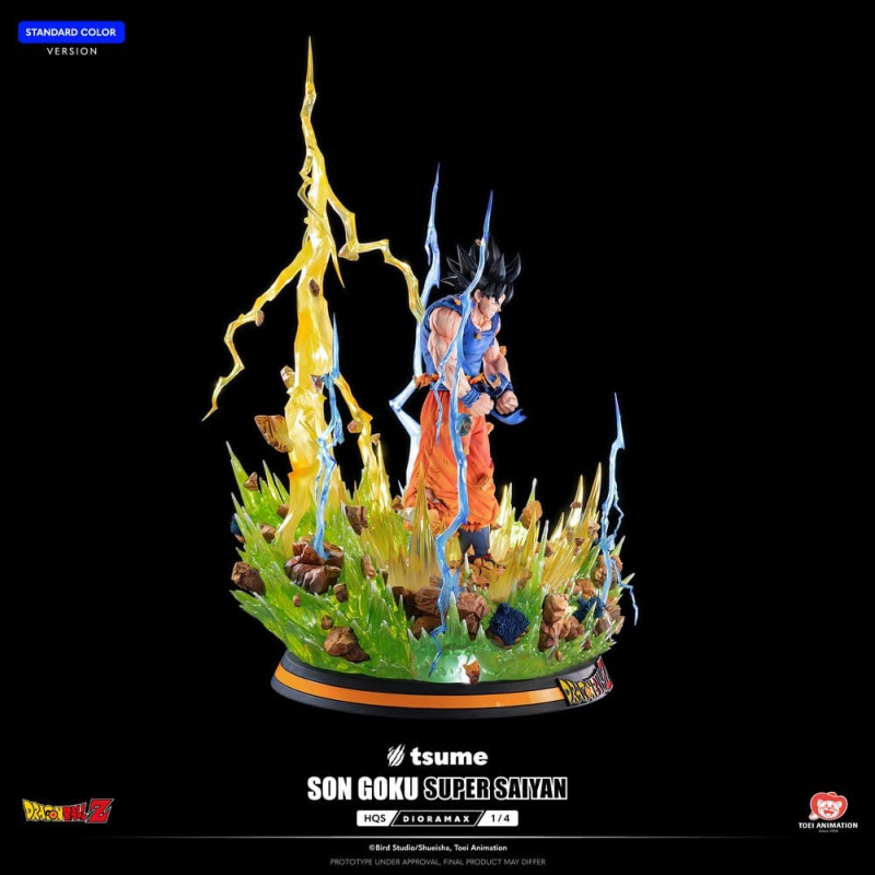 Dragon Ball Z HQS Dioramax Figure 1/4 Son Goku Super Saiyan 51 cm 8