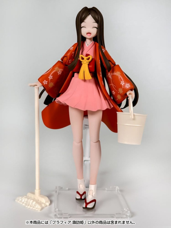 Suwahime Plafia Plastic Model Kit Suwahime (Mini Figure Set) 14 cm 8
