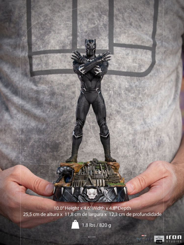 The Infinity Saga Art Scale Statue 1/10 Black Panther Deluxe 25 cm 8