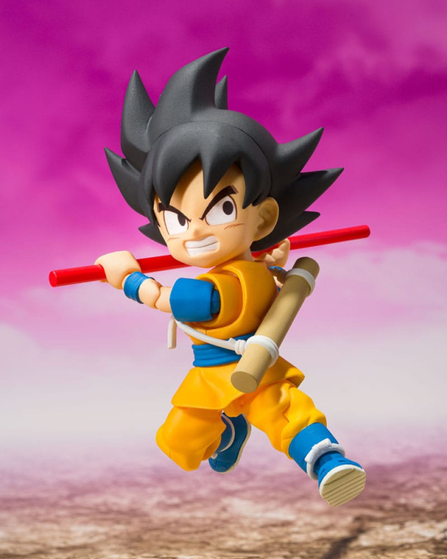 Dragon Ball Daima S.H.Figuarts Action Figure Son Goku Mini 7 cm 3