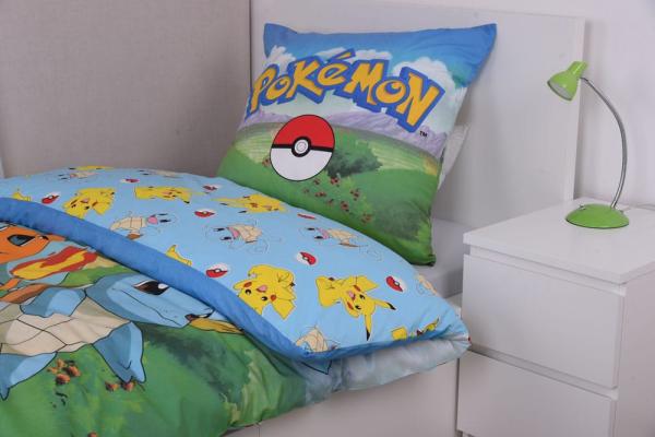 Pokemon Duvet Set Group A 135 x 200 cm / 80 x 80 cm 4