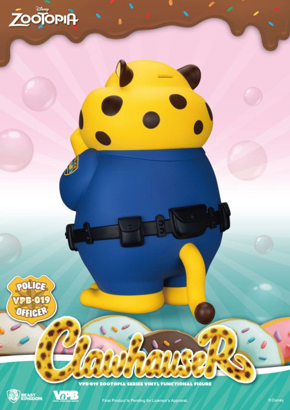 Zootopia Piggy Vinyl Bank Clawhauser 40 cm 4