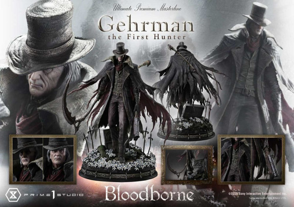 Bloodborne Ultimate Premium Masterline Series Statue 1/4 Gehrman 68 cm 3