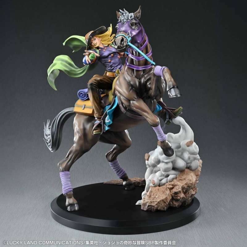 JoJo's Bizarre Adventure: Steel Ball Run Figure Gyro Zeppeli & Valkyrie 31 cm 1