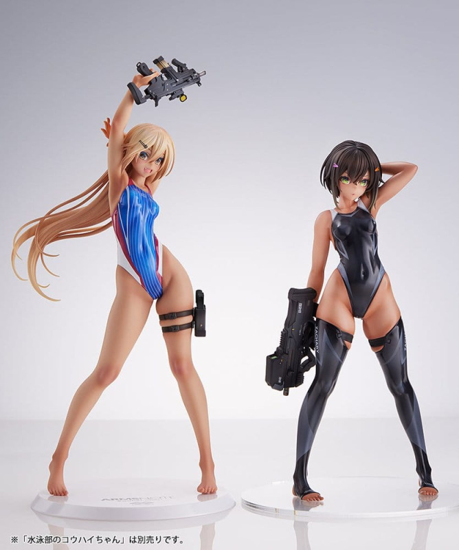 Arms Note PVC Figure 1/7 Buchou-chan of the Swimming Club 22 cm (re-run) 7