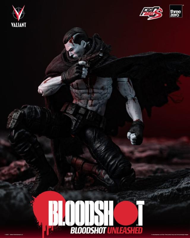 Valiant Comics FigZero S Action Figure 1/12 Bloodshot Unleashed 15 cm