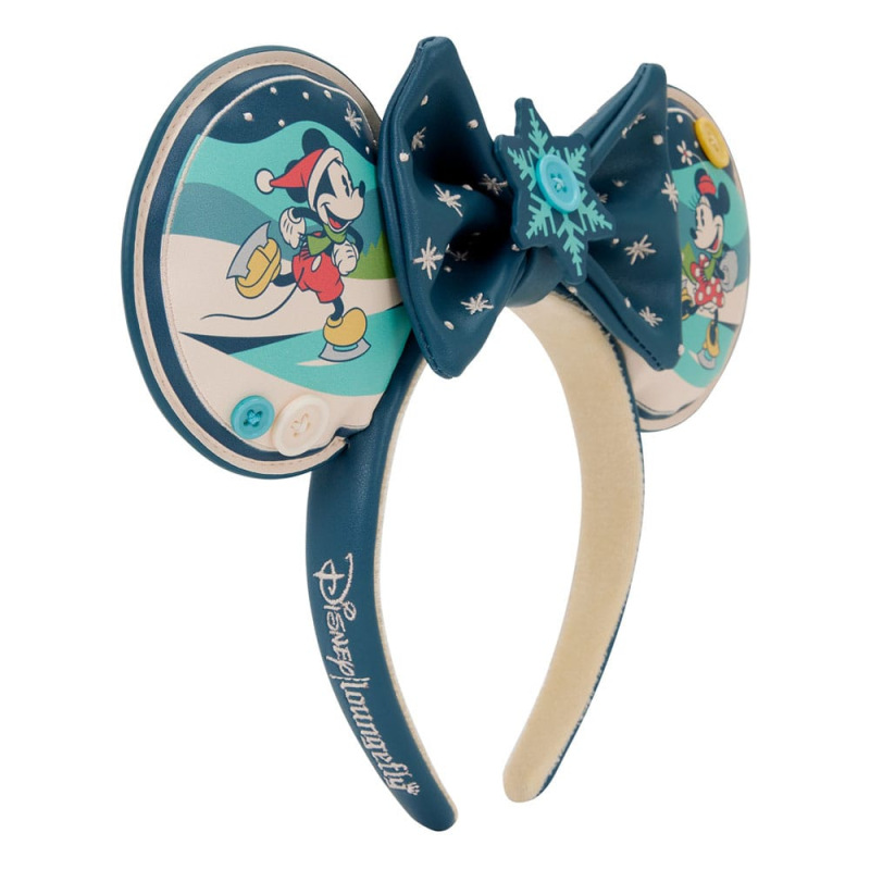Disney by Loungefly Ears Headband Mickey and Minnie Holiday 1